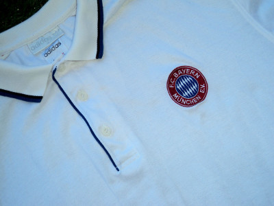 1991-1993 Bayern Munich polo shirt - Medium