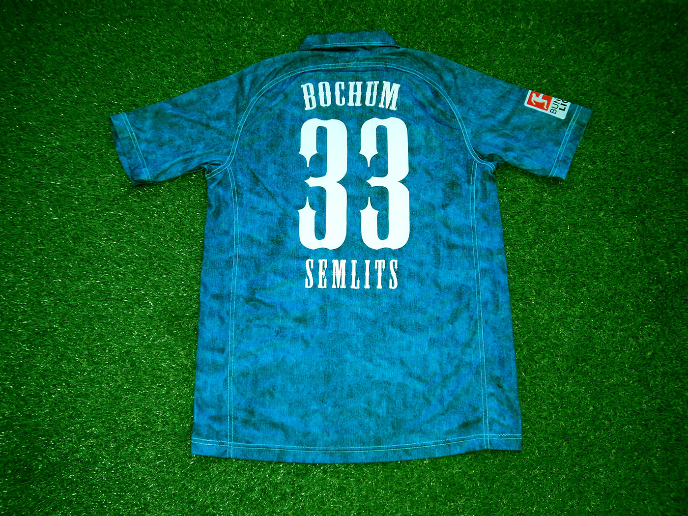 2010-2011 VFL Bochum home shirt Nr 33 Semlits - Medium