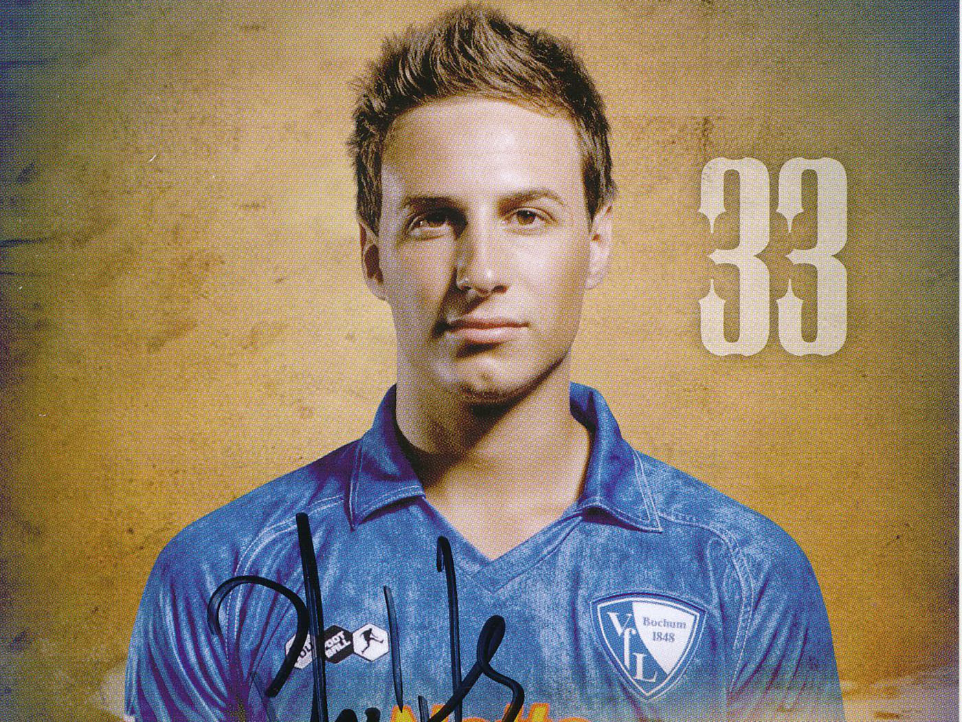2010-2011 VFL Bochum home shirt Nr 33 Semlits - Medium