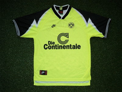 1995-1996 Borussia Dortmund home shirt - Large (2)