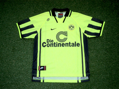 1996-1997 Borussia Dortmund home shirt - Large (2)