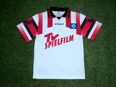 1995-1996 Hamburg home shirt - Small (34" - 36")