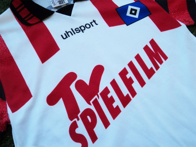 1995-1996 Hamburg home shirt - Small (34" - 36")