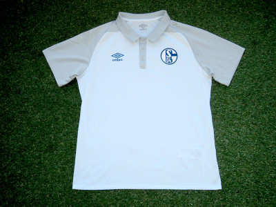 2018-2019 Schalke polo shirt - Large