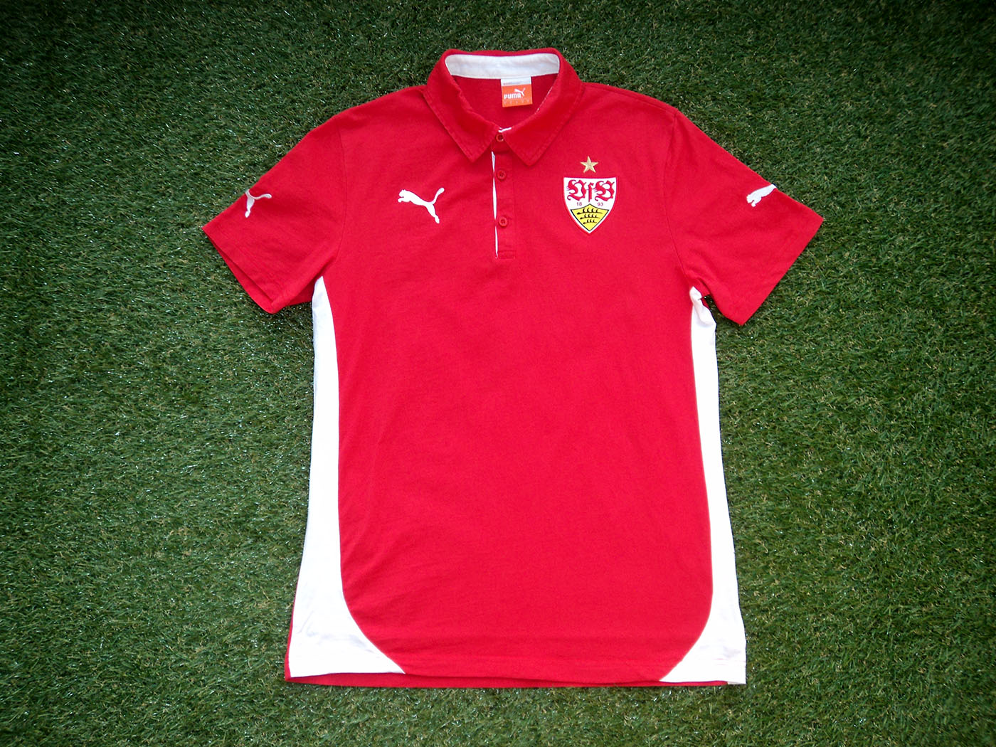2014-2015 Stuttgart polo shirt - Small