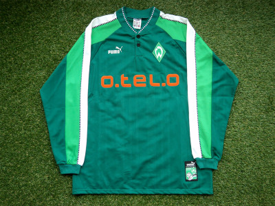 1997-1999 Werder Bremen LS home shirt - XLarge
