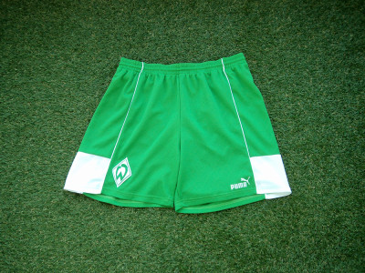 1996-1997 Werder Bremen home shorts - Large