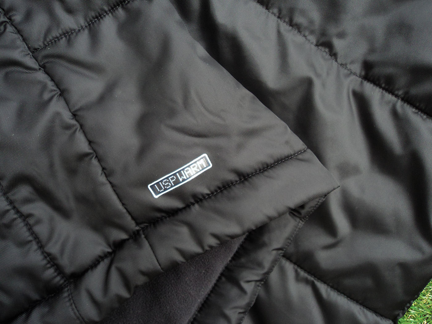 2012-2013 AEK Athens padded worn bench coat - Medium