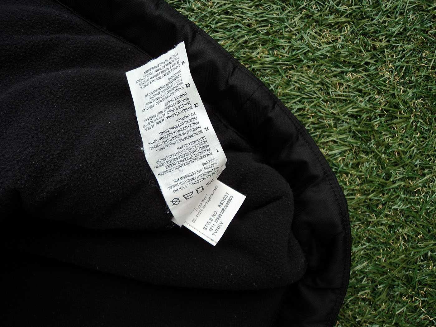2012-2013 AEK Athens padded worn bench coat - Medium