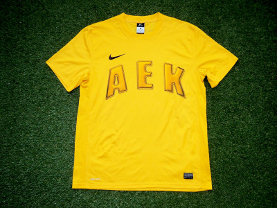 2015 AEK Athens Friendly match (vs Sevilla) Nike t-shirt - Large