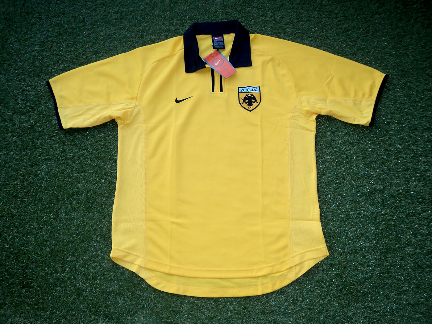 2000-2002 ΑΕΚ εντός έδρας φανέλα - Small