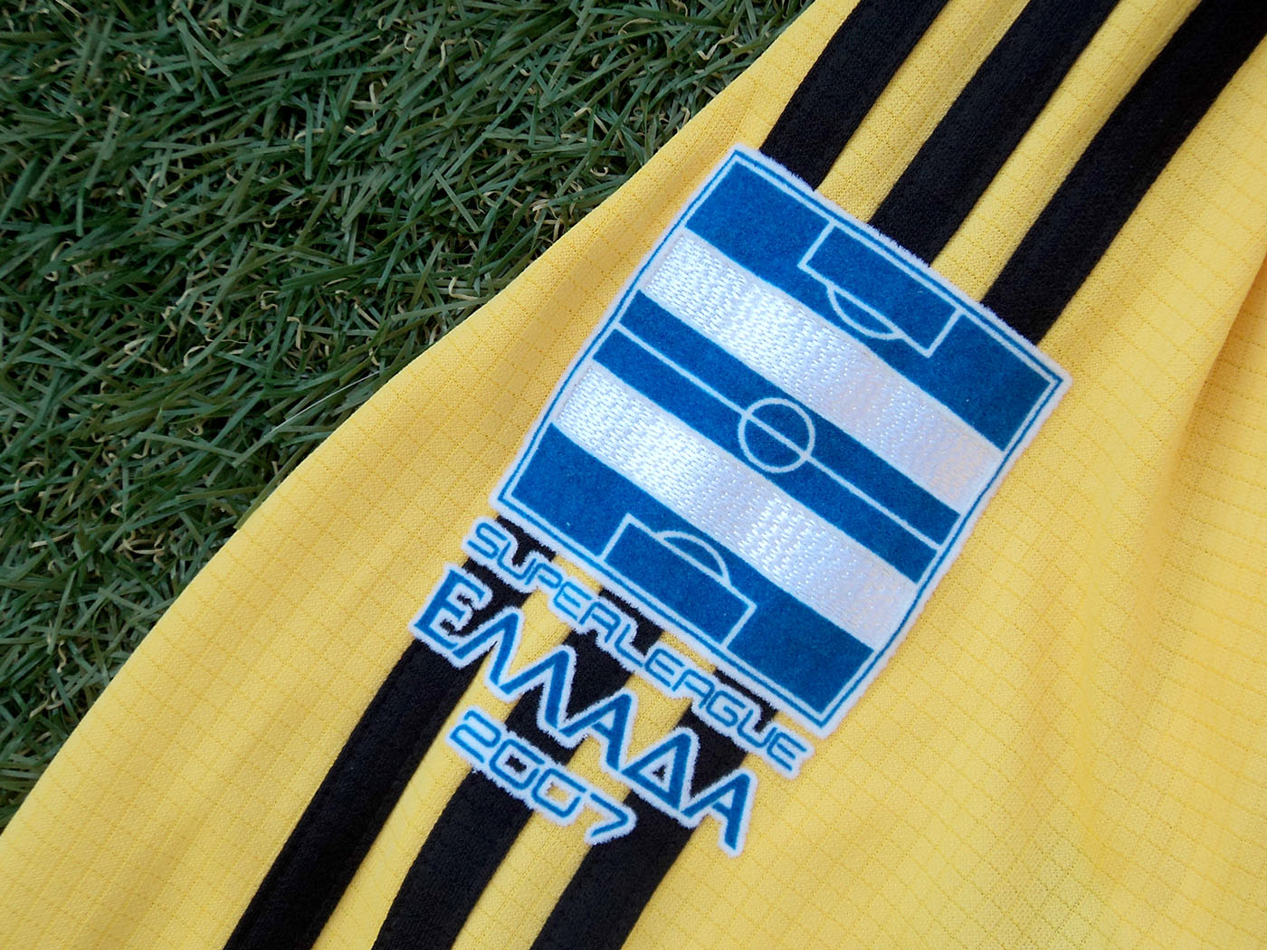 2006-2007 AEK Athens home shirt Nr5 Cirillo - Medium