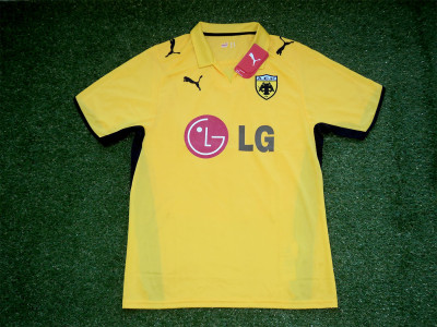 2008-2009 ΑΕΚ εντός έδρας φανέλα - Small