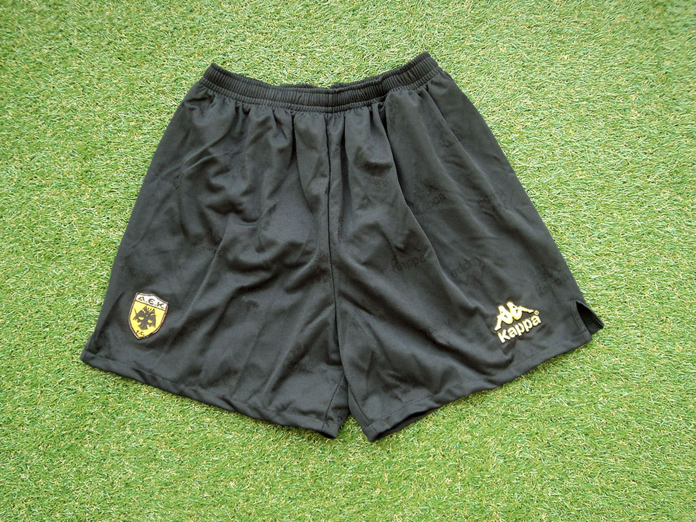 1995-1996 ΑΕΚ εντός έδρας σορτς - XLarge (2)