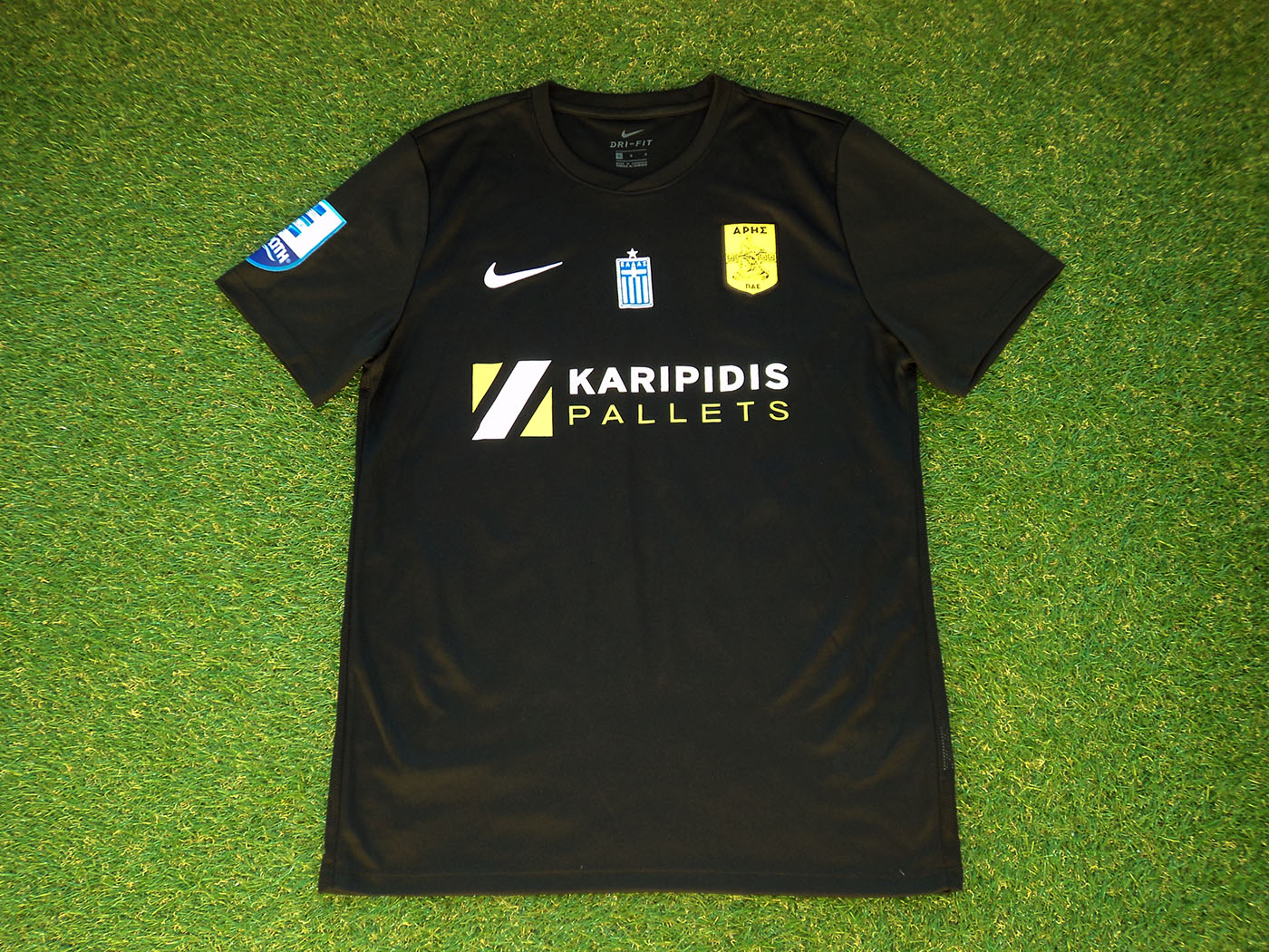 2018-2019 Aris issued away shirt Nr84 Stamatis - Large