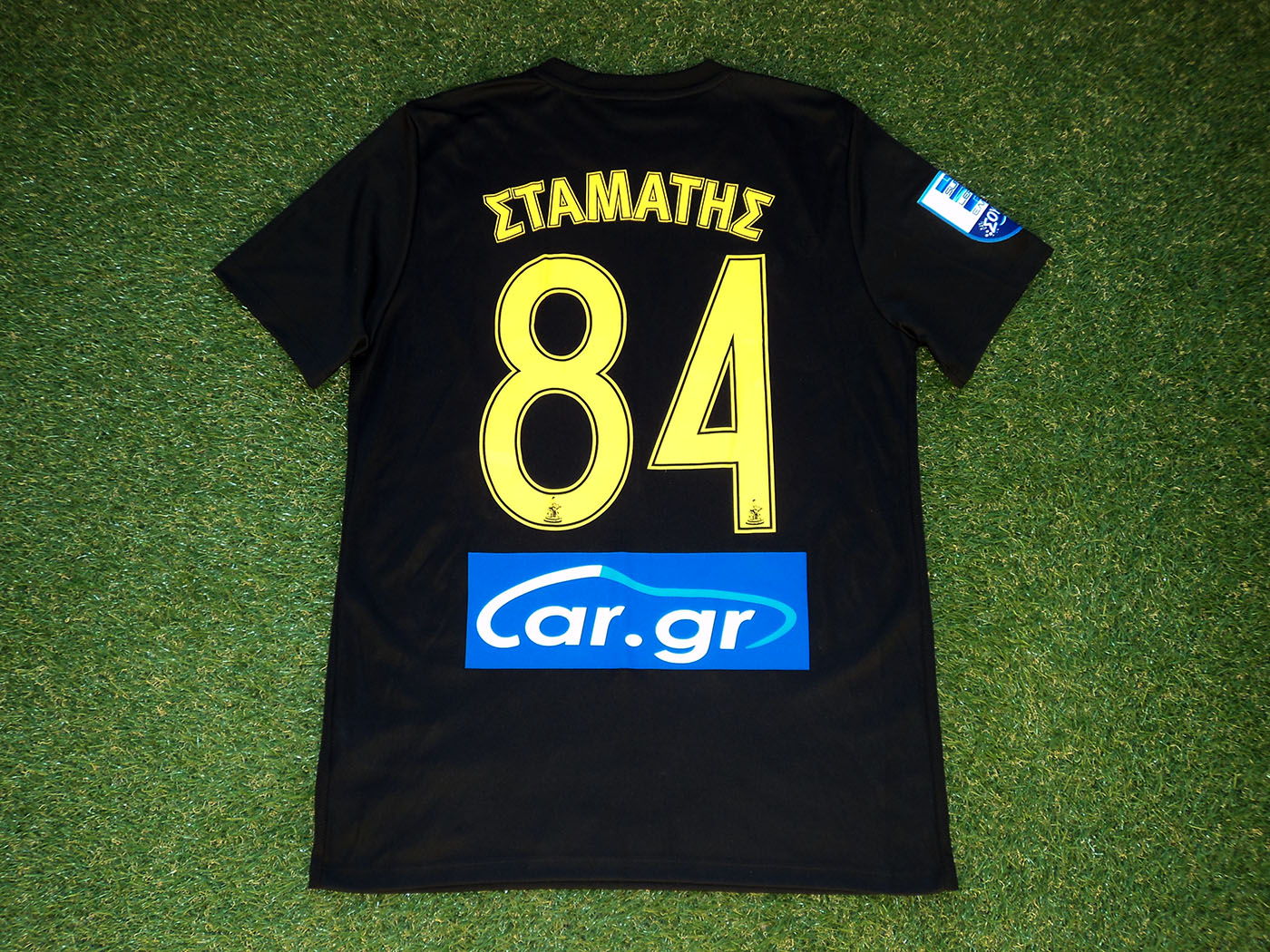 2018-2019 Aris issued away shirt Nr84 Stamatis - Large