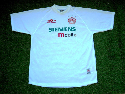 2001-2002 Olympiakos 3rd shirt - XLarge