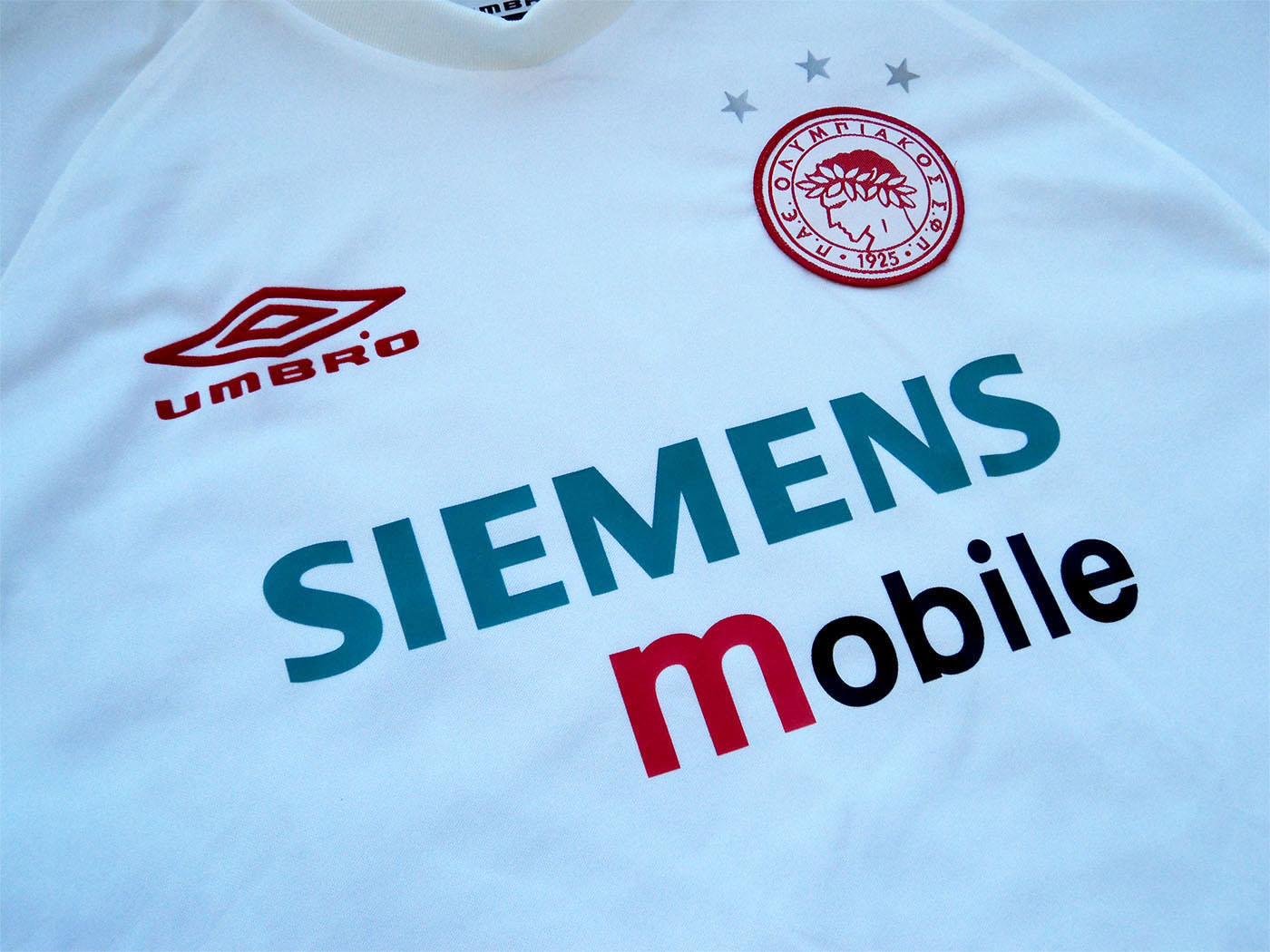 2001-2002 Olympiakos 3rd shirt - XLarge