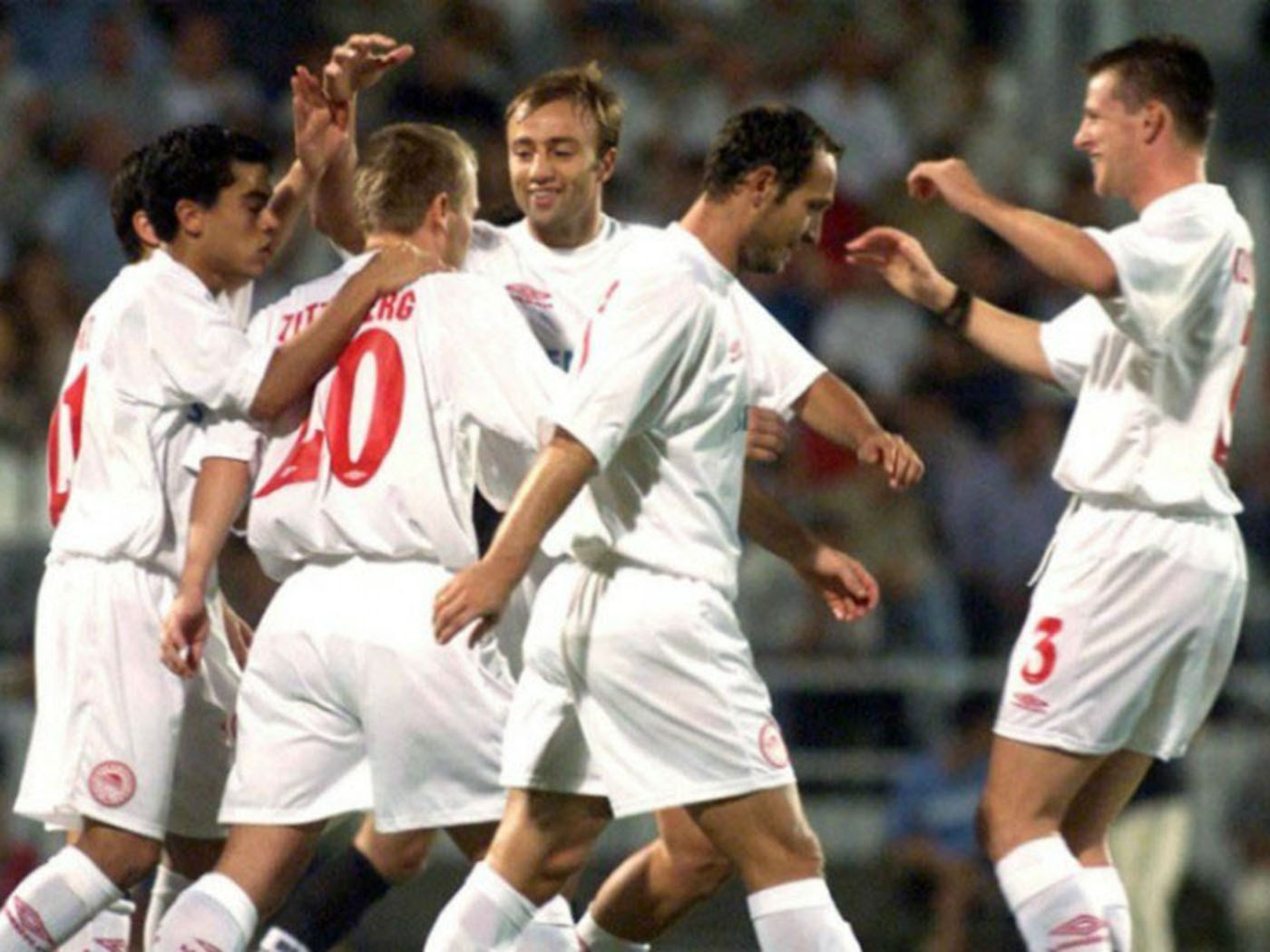2001-2002 Ολυμπιακός 3ο σορτς - XLarge