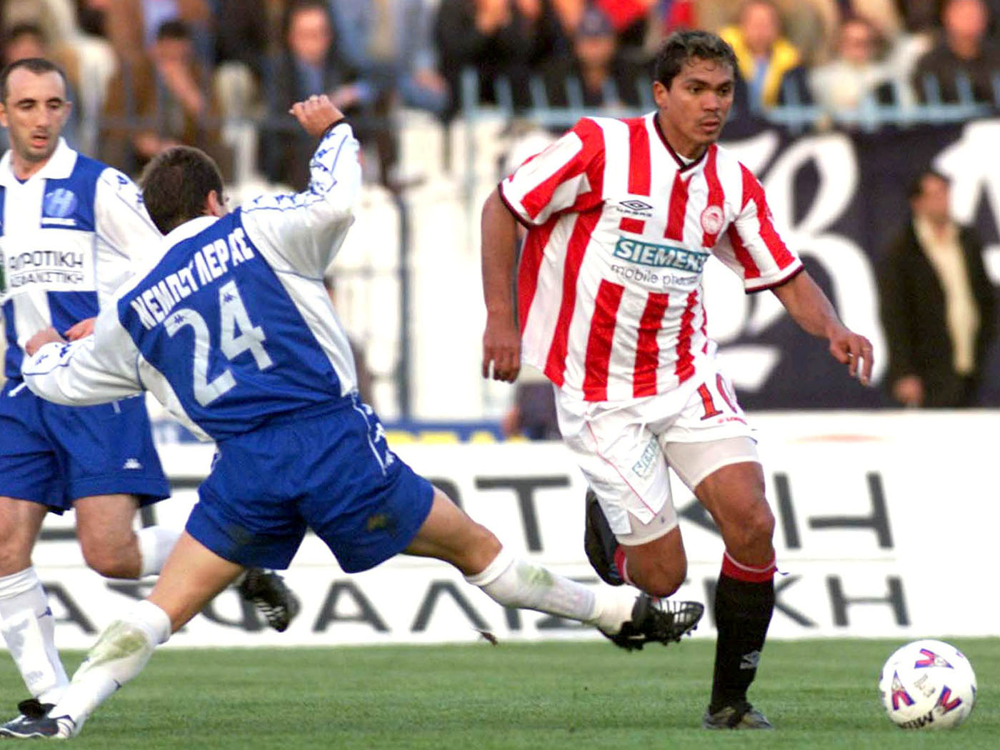 2000-2001 Ολυμπιακός "Επετειακή 25 Χρόνια" Εντός Έδρας Φανέλα - XLarge (2)