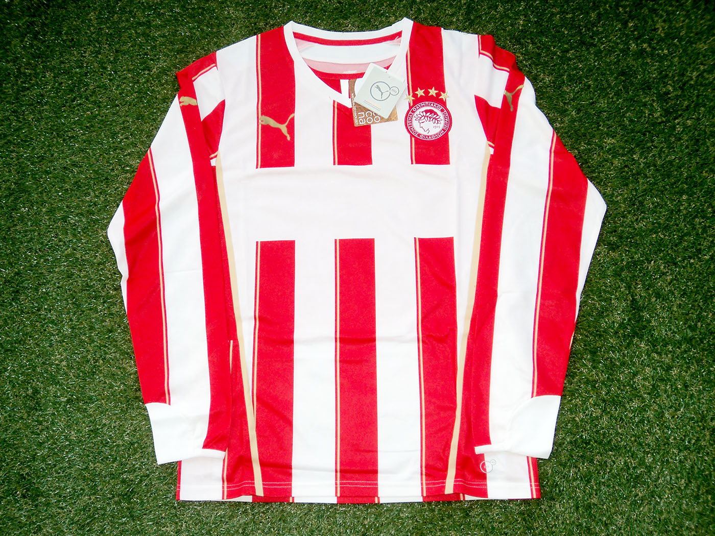 2013-2014 Olympiakos LS home shirt - Large