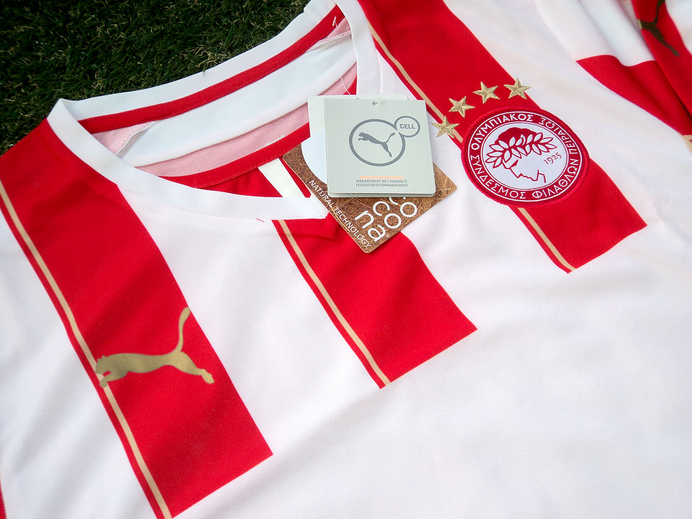 2013-2014 Olympiakos LS home shirt - Large