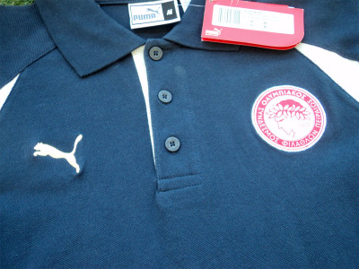 2006-2007 Olympiakos Polo shirt - Medium