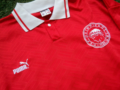 1996-1997 Olympiakos LS pre-season shirt - XLarge