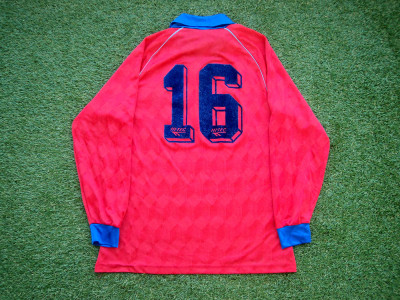 1992-1993 Panionios 4th LS match worn/issued shirt - XLarge