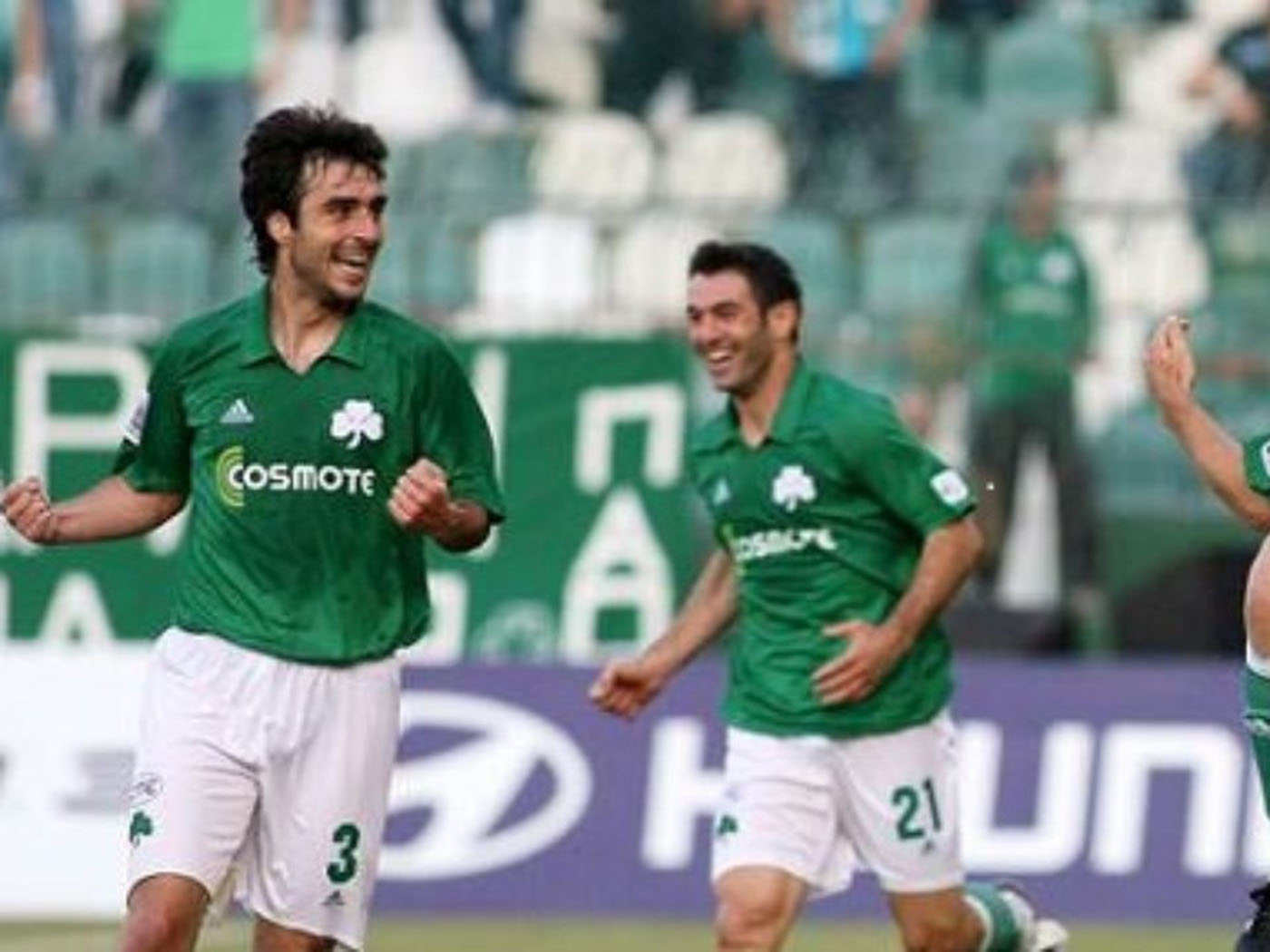2008-2009 Παναθηναικός εκτός έδρας σορτς - XLarge