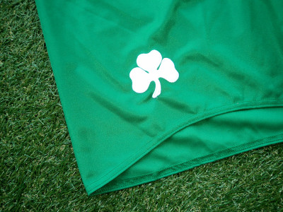 2008-2009 Panathinaikos home shorts - XLarge