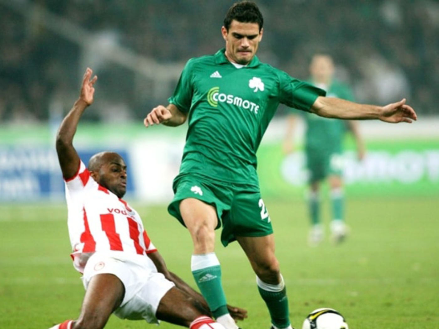 2008-2009 Παναθηναικός εντός έδρας σορτς - XLarge