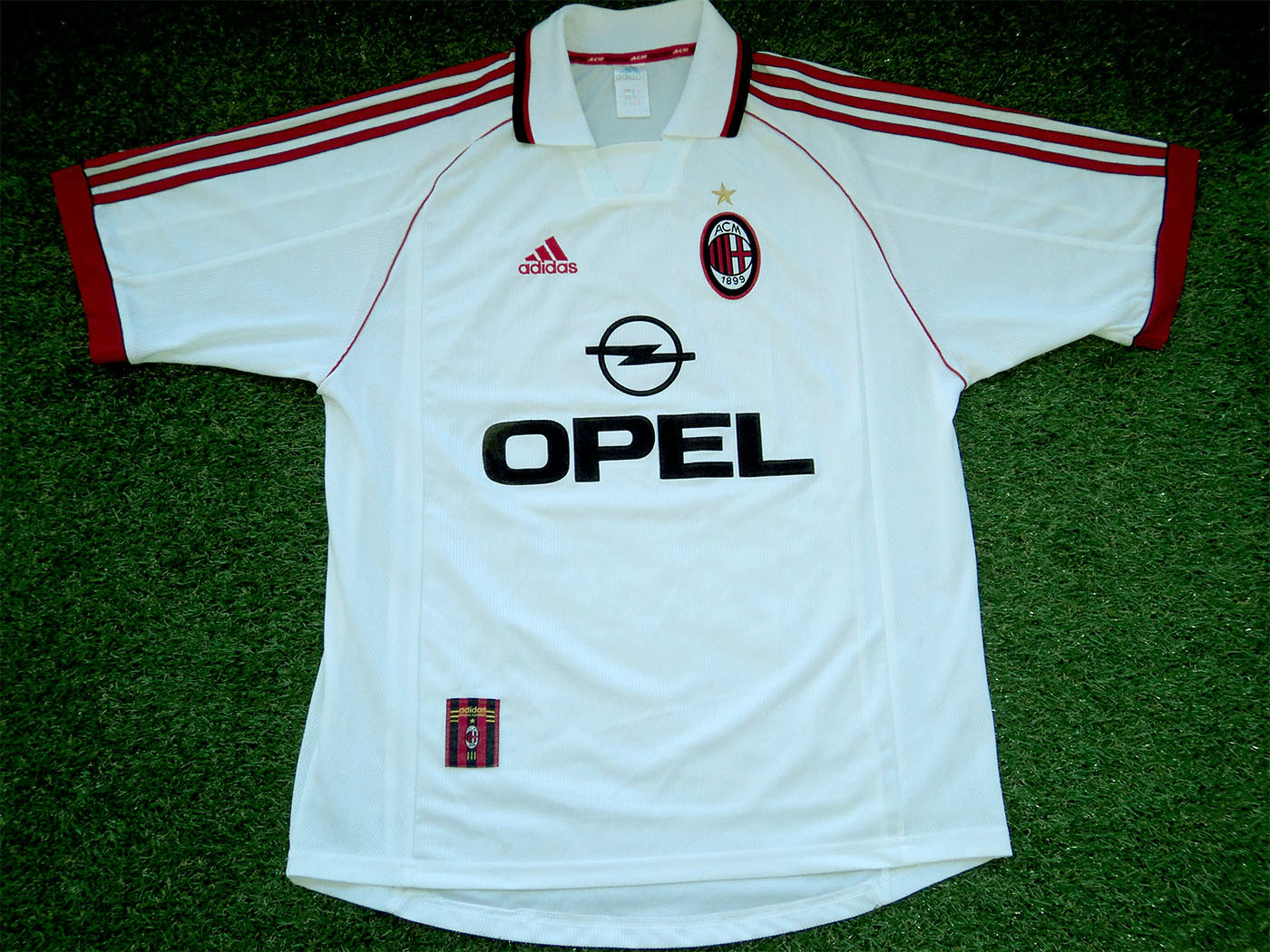 1998-1999 Μίλαν εκτός έδρας φανέλα - Large
