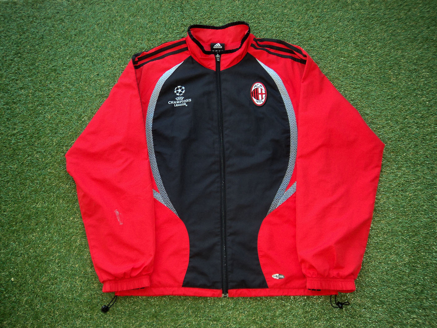 2006-2007 Μίλαν Champions League τζάκετ - Small/Medium (36"-38")