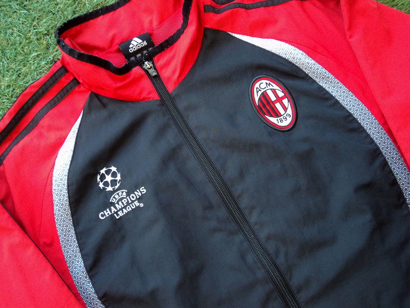 2006-2007 Μίλαν Champions League τζάκετ - Small/Medium (36"-38")