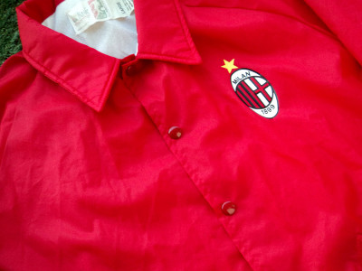 1989-1990 AC Milan rain jacket - Large