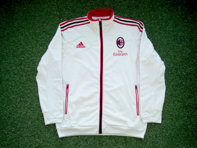 2012-2013 AC Milan track jacket - Medium/Large (40"-42")