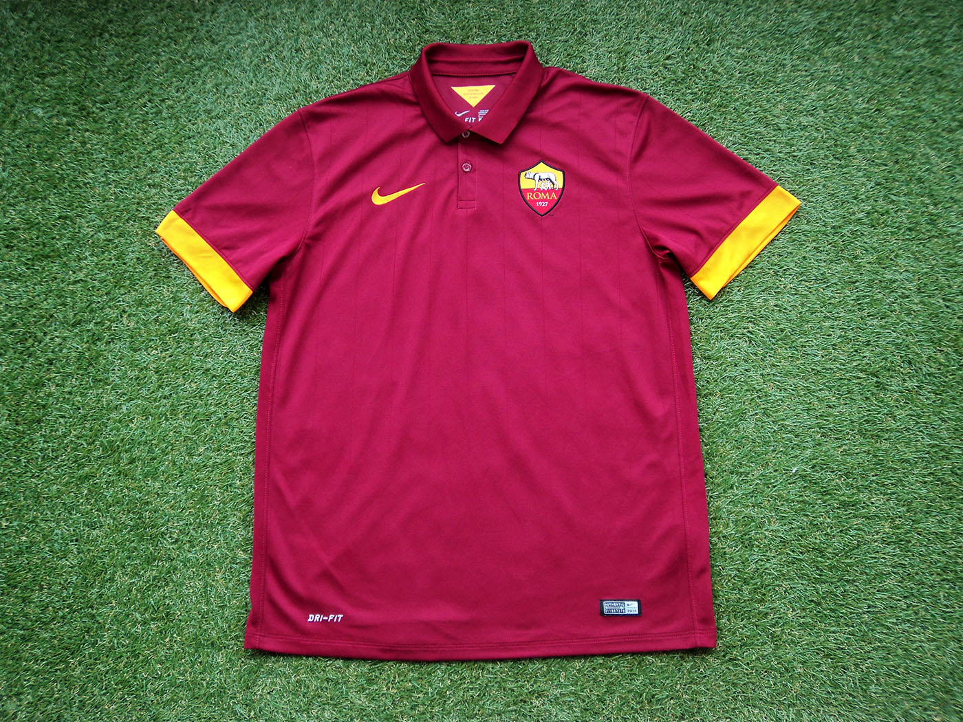 2014-2015 AS Roma home shirt - Large