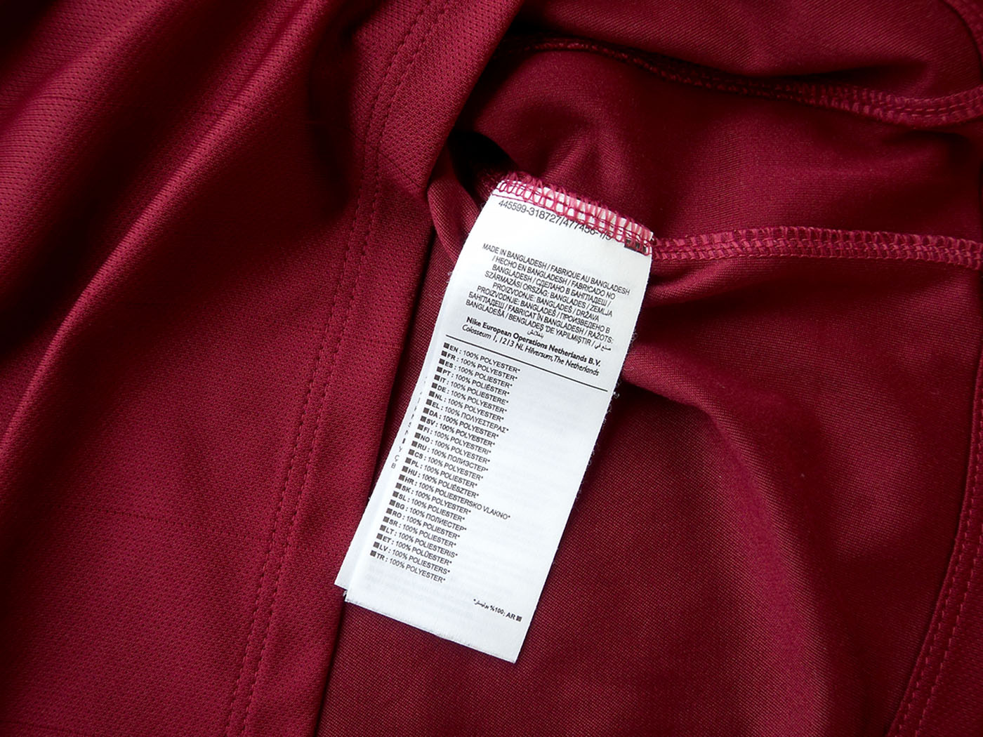 2014-2015 AS Roma home shirt - Large