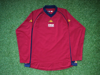 2000-2001 AS Roma LS training shirt - XXLarge