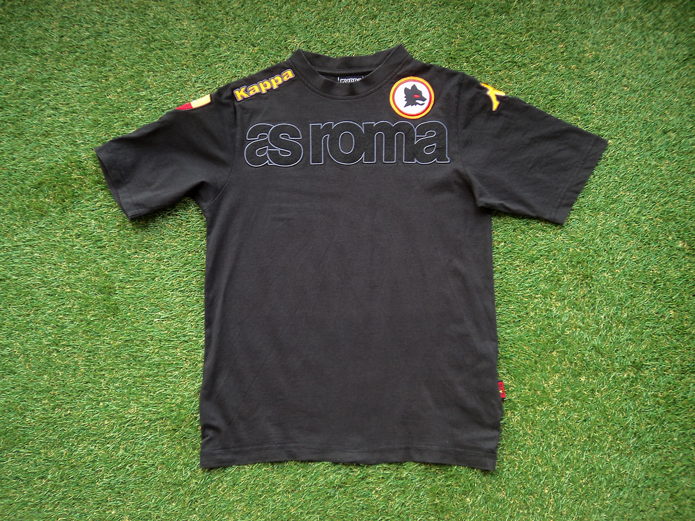 2009-2010 AS Roma Kappa t-shirt - Small