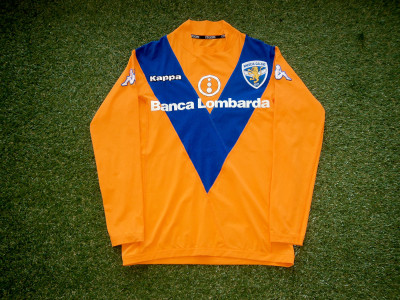 2004-2005 Brescia LS goalkeeper shirt - Medium (slim/tight fit)