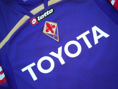 2009-2010 Fiorentina LS home shirt - Small