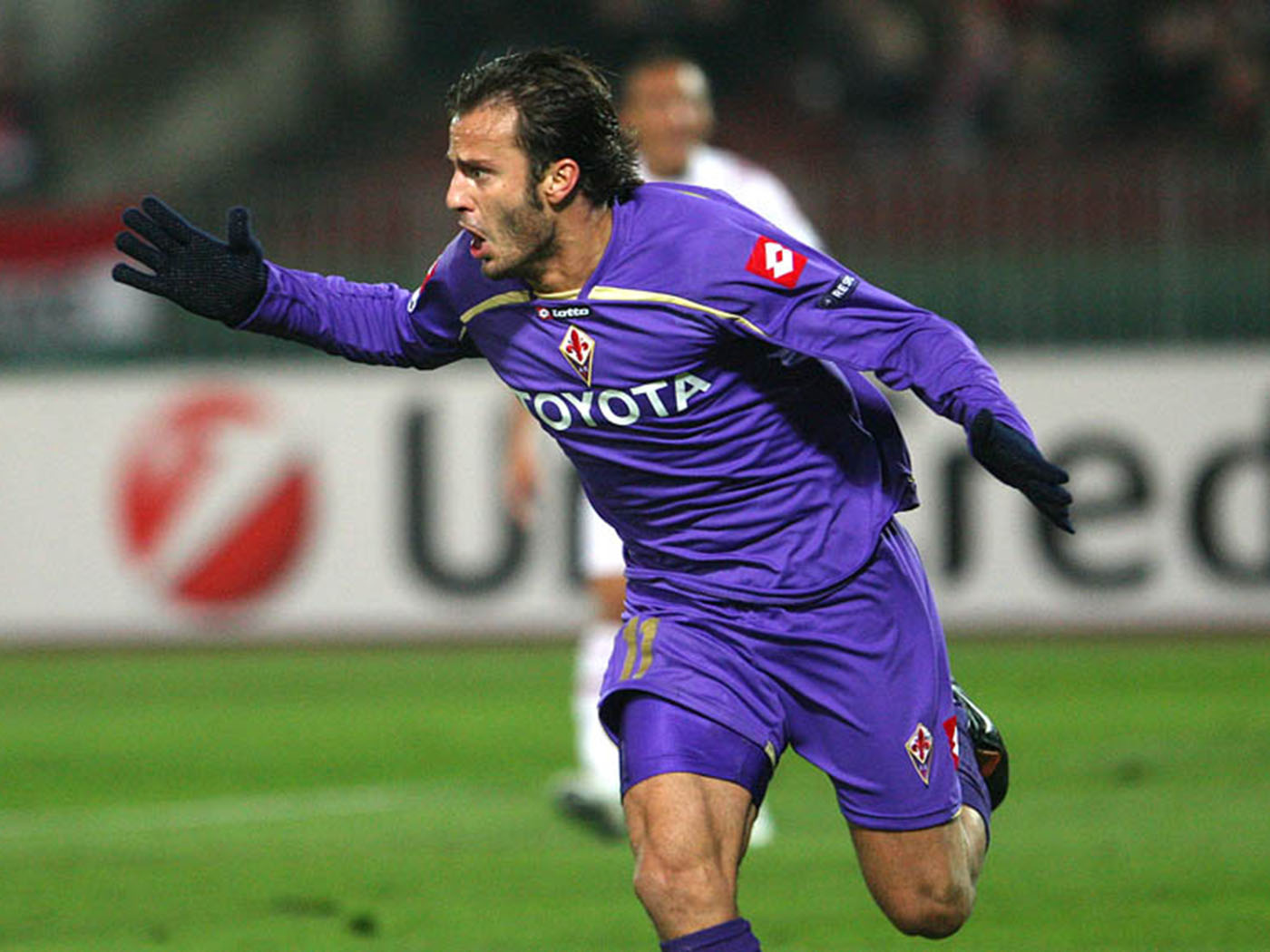 2009-2010 Φιορεντίνα μακρυμάνικη εντός έδρας φανέλα - Small