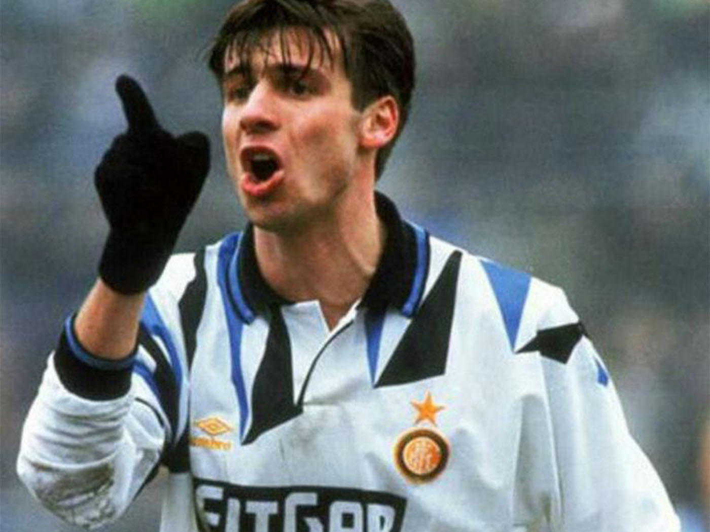 1991-1992 Inter Milan away shirt - XLarge