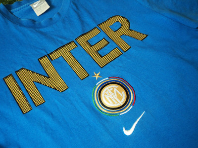 2009-2010 Ίντερ Nike tee - Medium