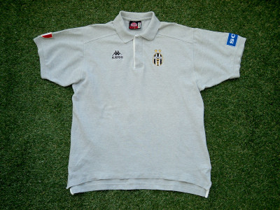 1995-1997 Juventus Kappa polo shirt - Large