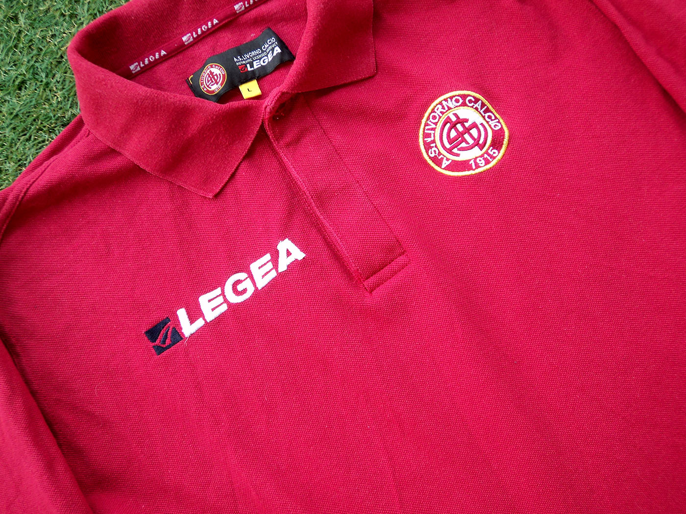 2006-2007 Λιβόρνο μακρυμάνικο πόλο - Large