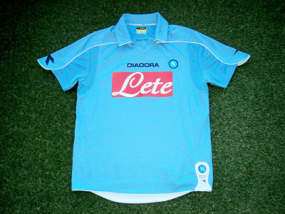 2008-2009 Napoli home shirt - Small