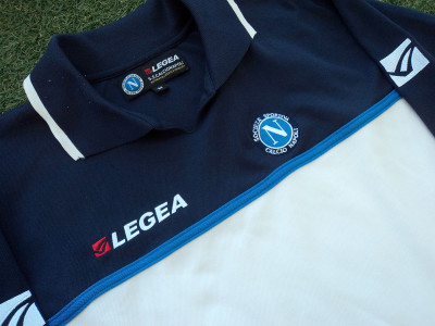 2003-2004 Napoli LS polo shirt - Medium